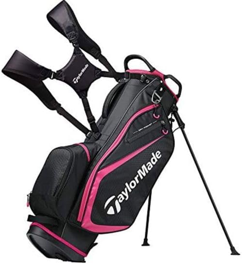 Taylormade Select plus Stand Golf bag, Black/Pink