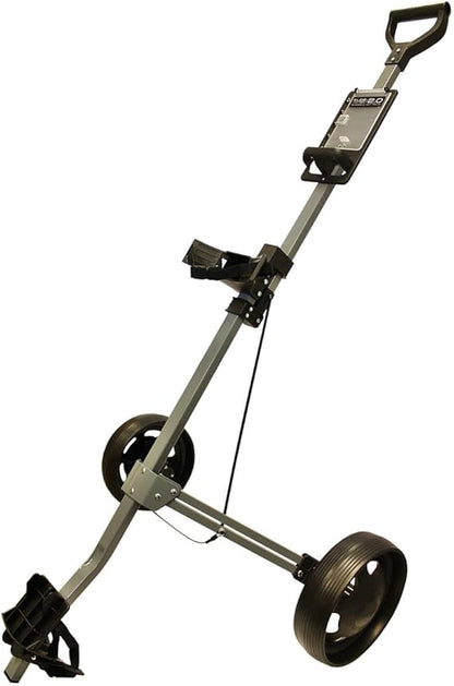 GLIDE-TEK 2.0 TWO WHEEL ALUMINIUM CART GUN METAL/BLACK