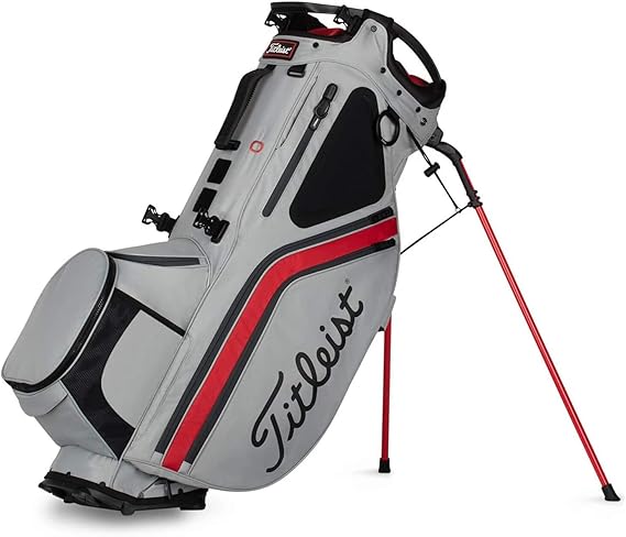 Titleist Hybrid 14 Stand golf Bag, Gray/Red.