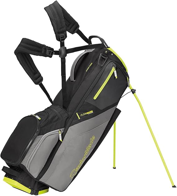 Taylormade Flextech Stand Golf bag, Black/Limeneon.