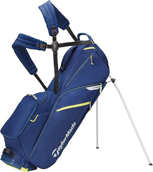 Taylormade Flextech Stand Golf bag, Navy/Limeneon.