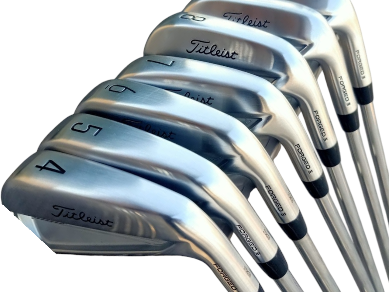 Titleist T100 Irons set, Stiff, "New".