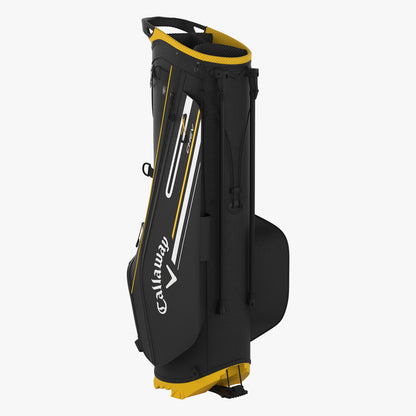 Callaway CHEV 14 + Stand Golf Bag -Black/Golden Rod.