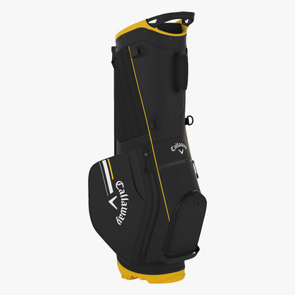 Callaway CHEV 14 + Stand Golf Bag -Black/Golden Rod.