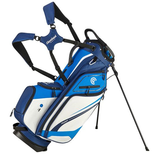 Cleveland Saturday Stand Bag Blue-White-Navy.