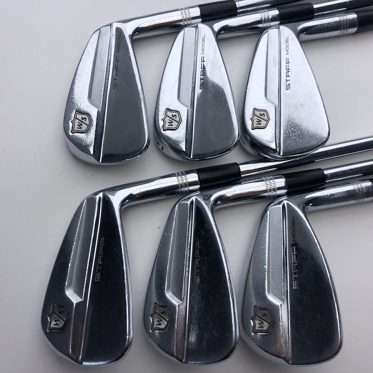 Wilson men's staff blade irons, "New"