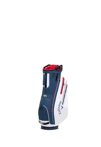 Callaway CHEV 14 Cart Golf  Bag Navy/White/Red